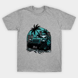 Jeep Adventure in City T-Shirt